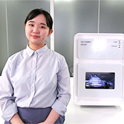 古宮 奈保子 2019年3月卒業 5回生 キヤノン電子 小型生産機器開発部 勤務
